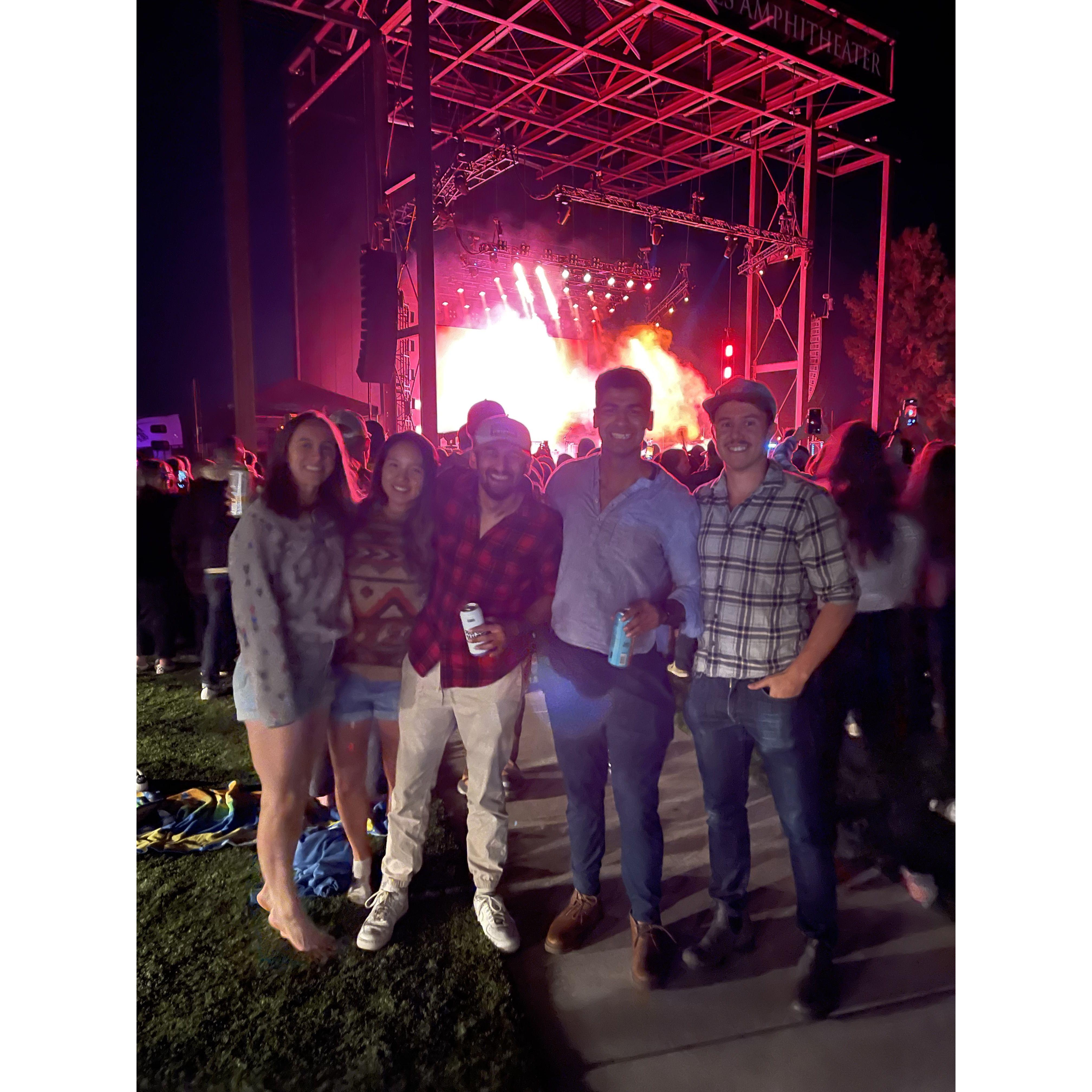 First concert together - summer 2022