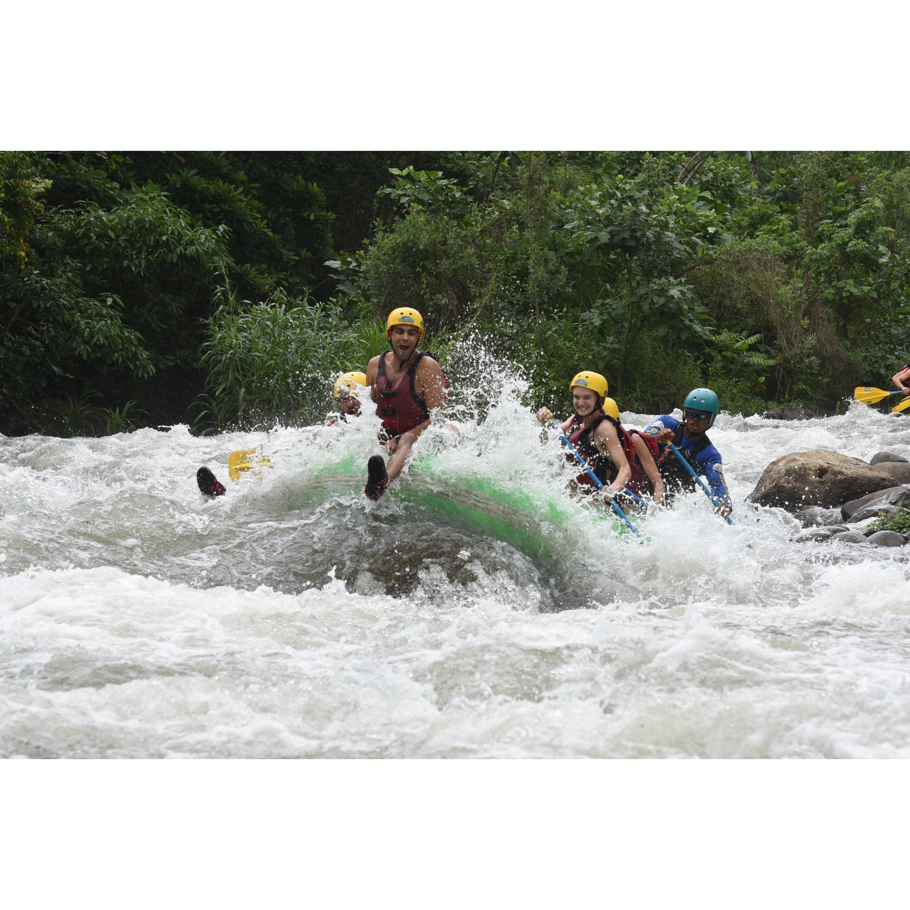 White water rafting in Costa Rica
