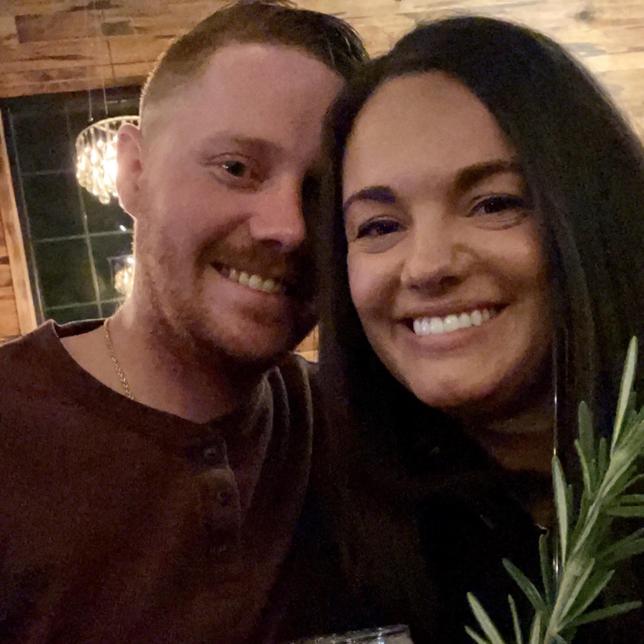 Our first real date! December 2021