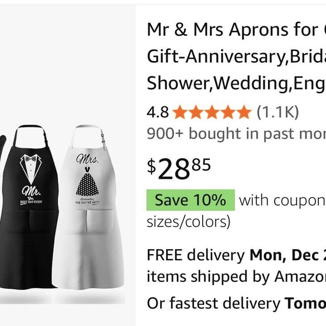 Mr. and Mrs. Apron