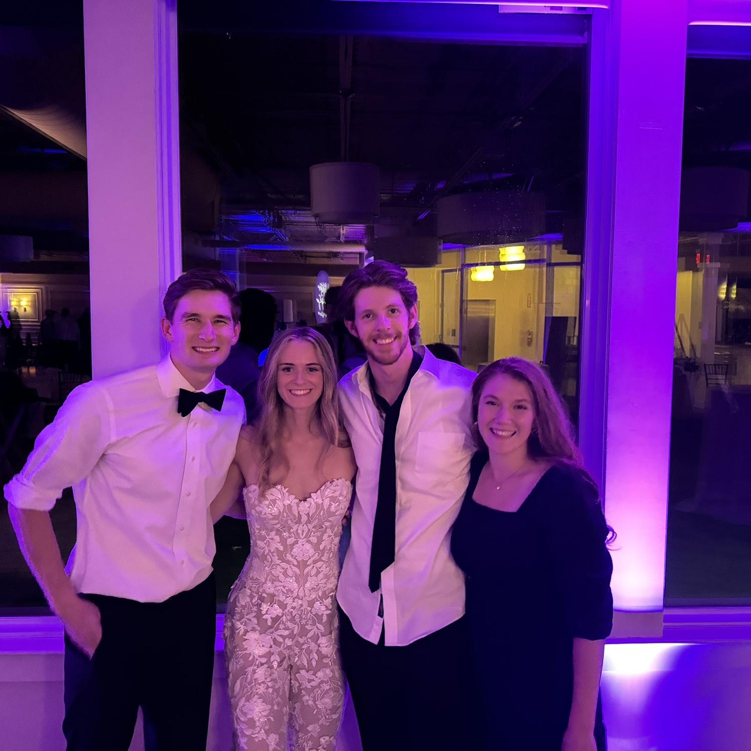 Wedding fun.