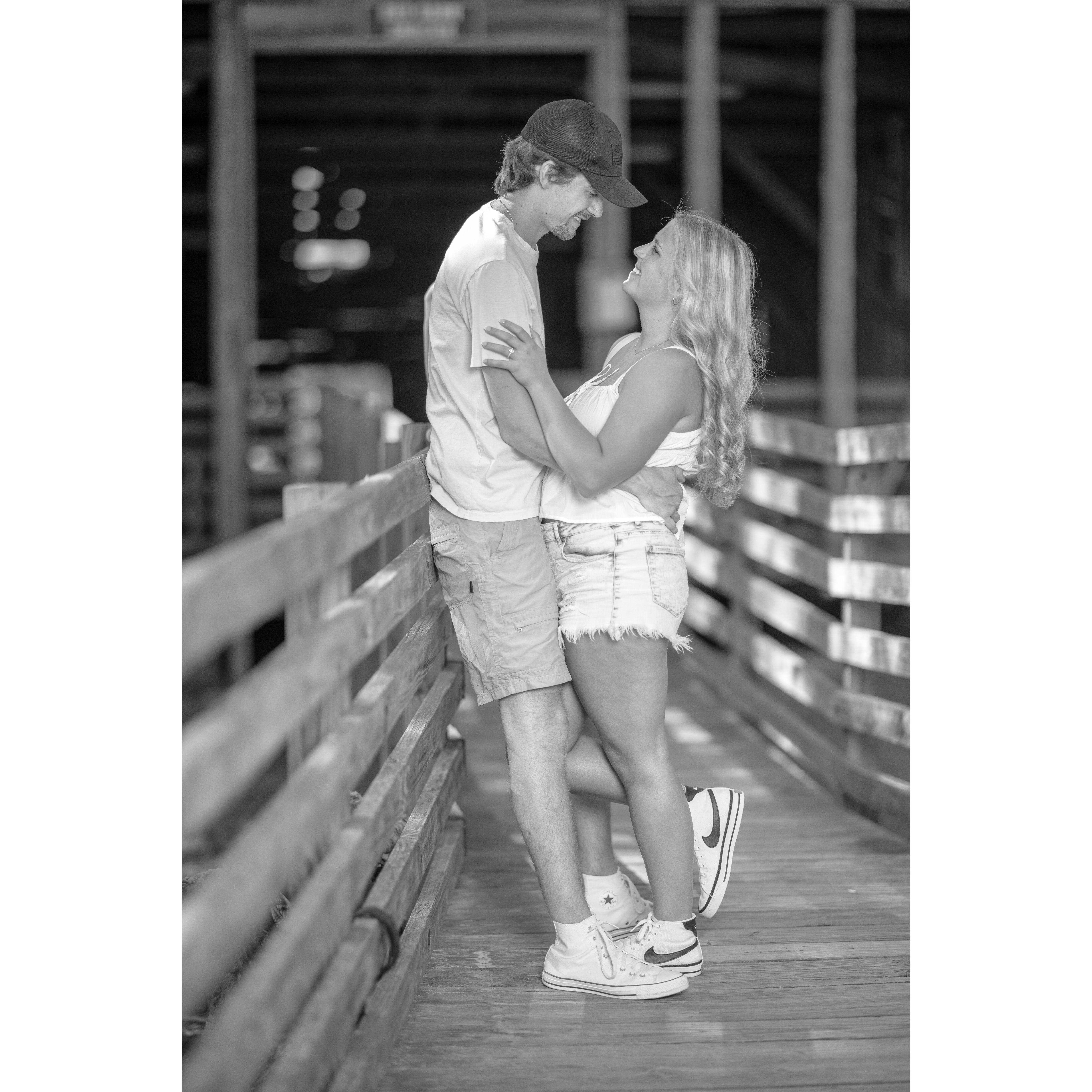 This is from the day we got engaged