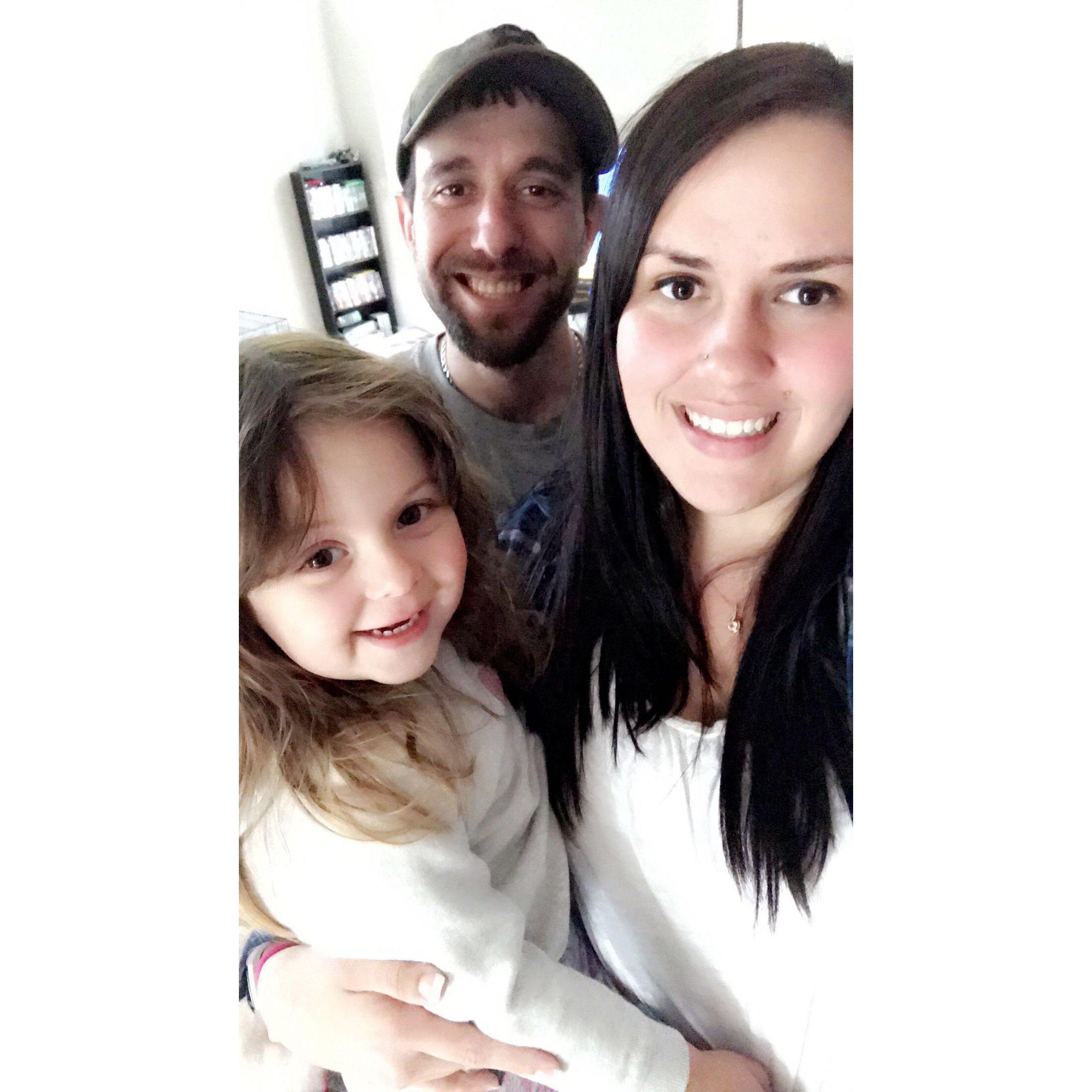 Our very first photo together!