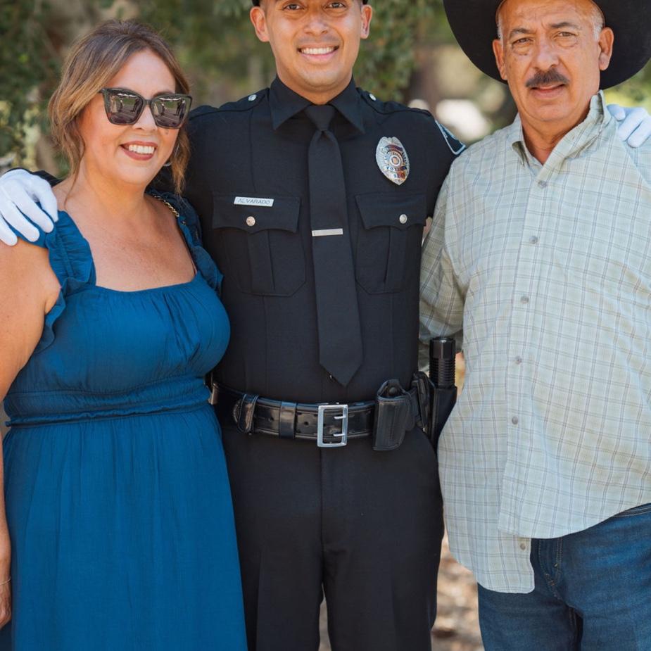 Graduated from the academy!
