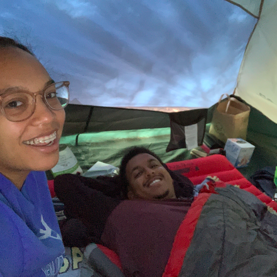 Camping in Big Sur for Beza's 30th birthday