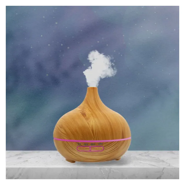 Copper Zone Premium Ultrasonic Aromatherapy Cool Mist Humidifier Diffuser With 7 Color LED Lights