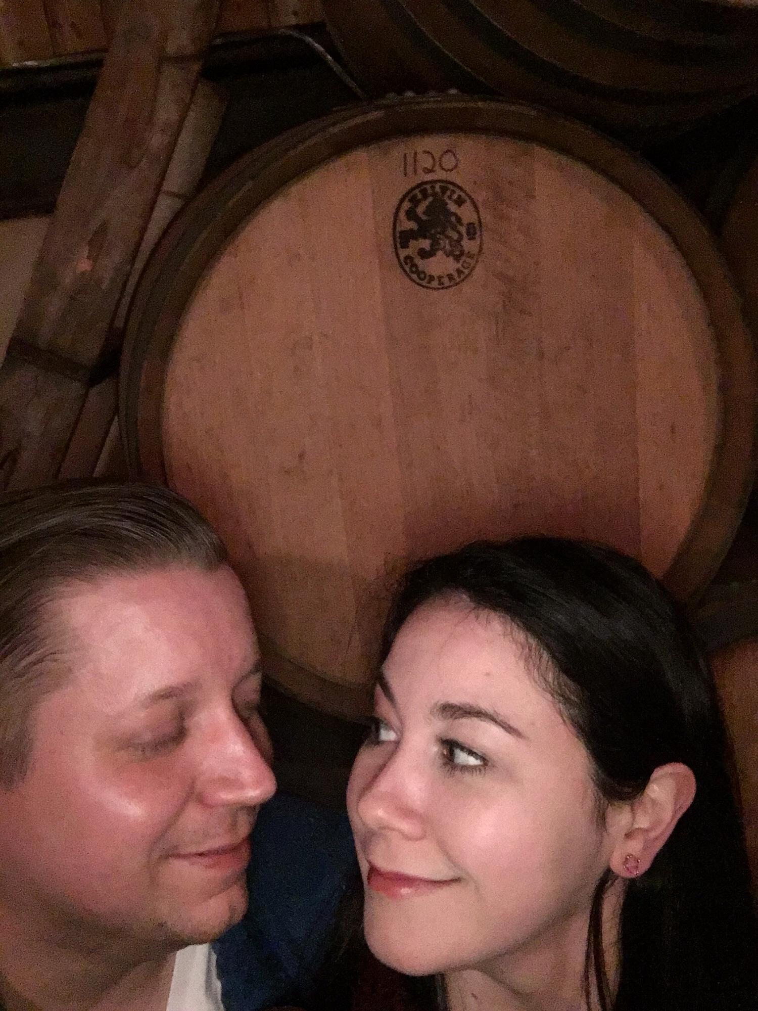 At our favorite NJ winery, Almathea Vineyards!!