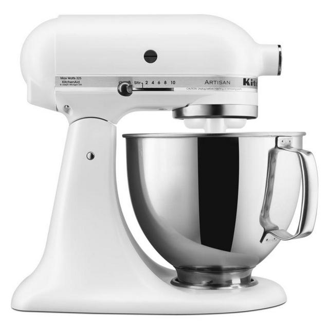 KitchenAid ® Artisan® Series Matte White 5-Quart Tilt-Head Stand Mixer (COLOR: White)
