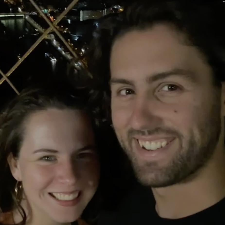 Top of the Eiffel Tower.