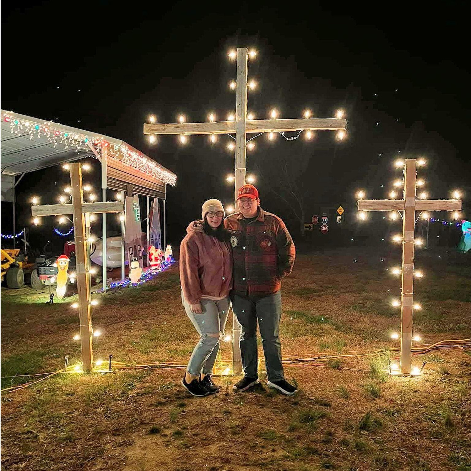 Christmas lights!