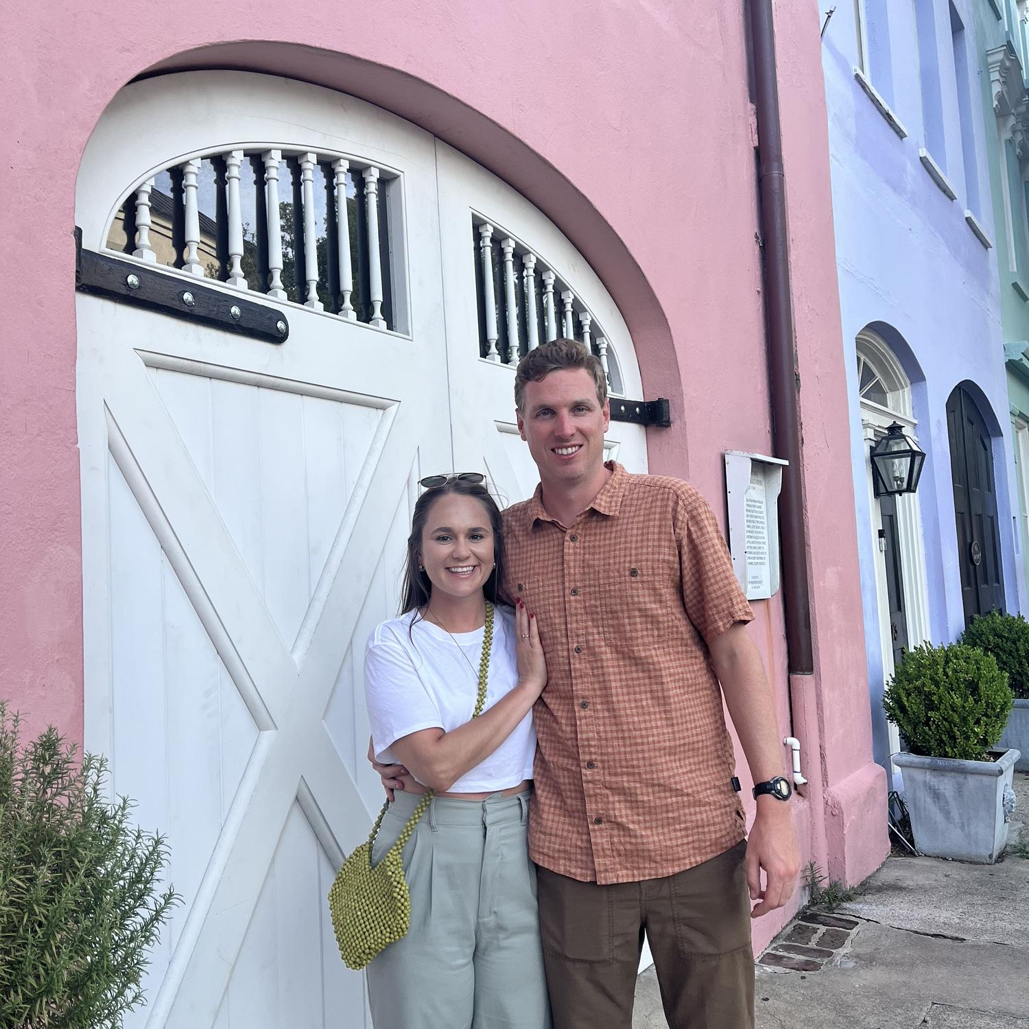 Exploring Charleston with Leah's family in 2023