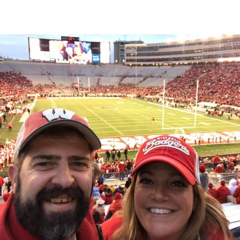 Our first Badgers Game
