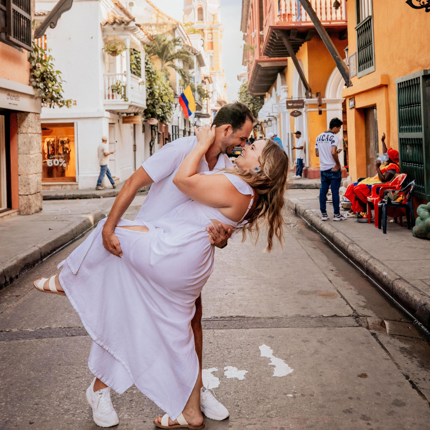7.29.2024. Dipping and dancing in Cartagena