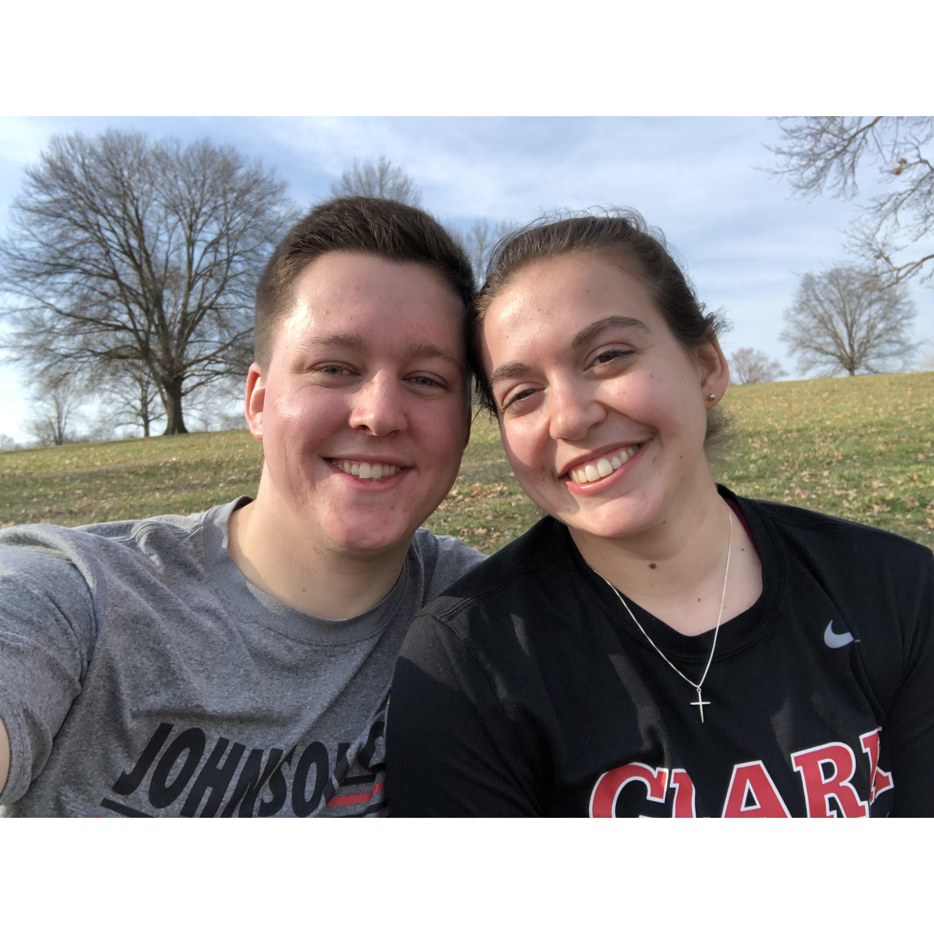 "sunshine in the park" - one of our favorite activities!