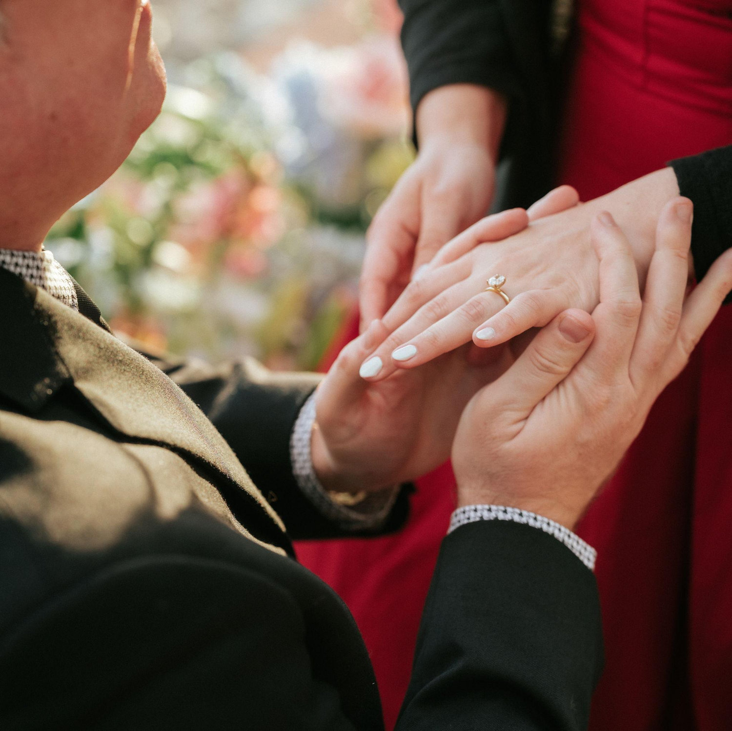 Courtesy of @ranjith.studios. Engagement in San Pedro, California at Royal Palms Beach.