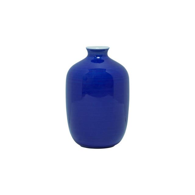 Plum-Shaped Mini Bud Vase, Indigo