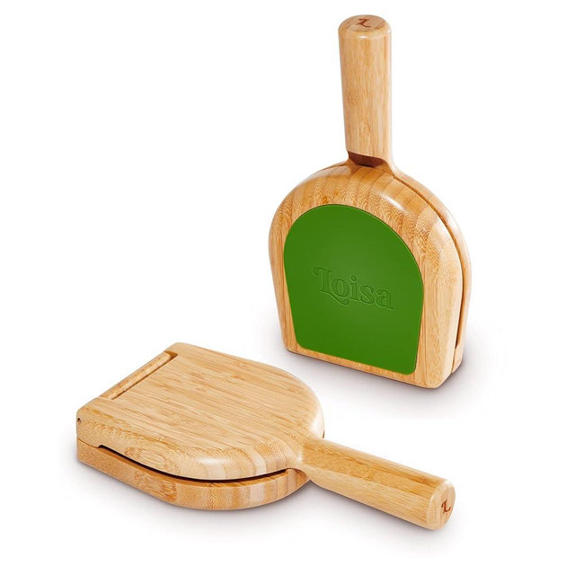 Loisa | Durable Tostonera Plantain Smasher or Press | Kitchenware for Tostones | Latin Cooking Utensil | Green Tostonera