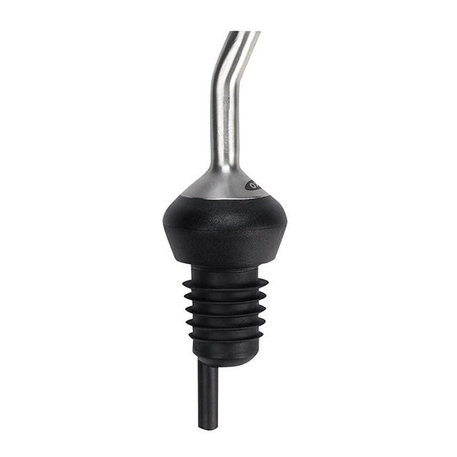 OXO 3105100 SteeL Bottle Pourer, Stainless Steel,Silver,4 Oz
