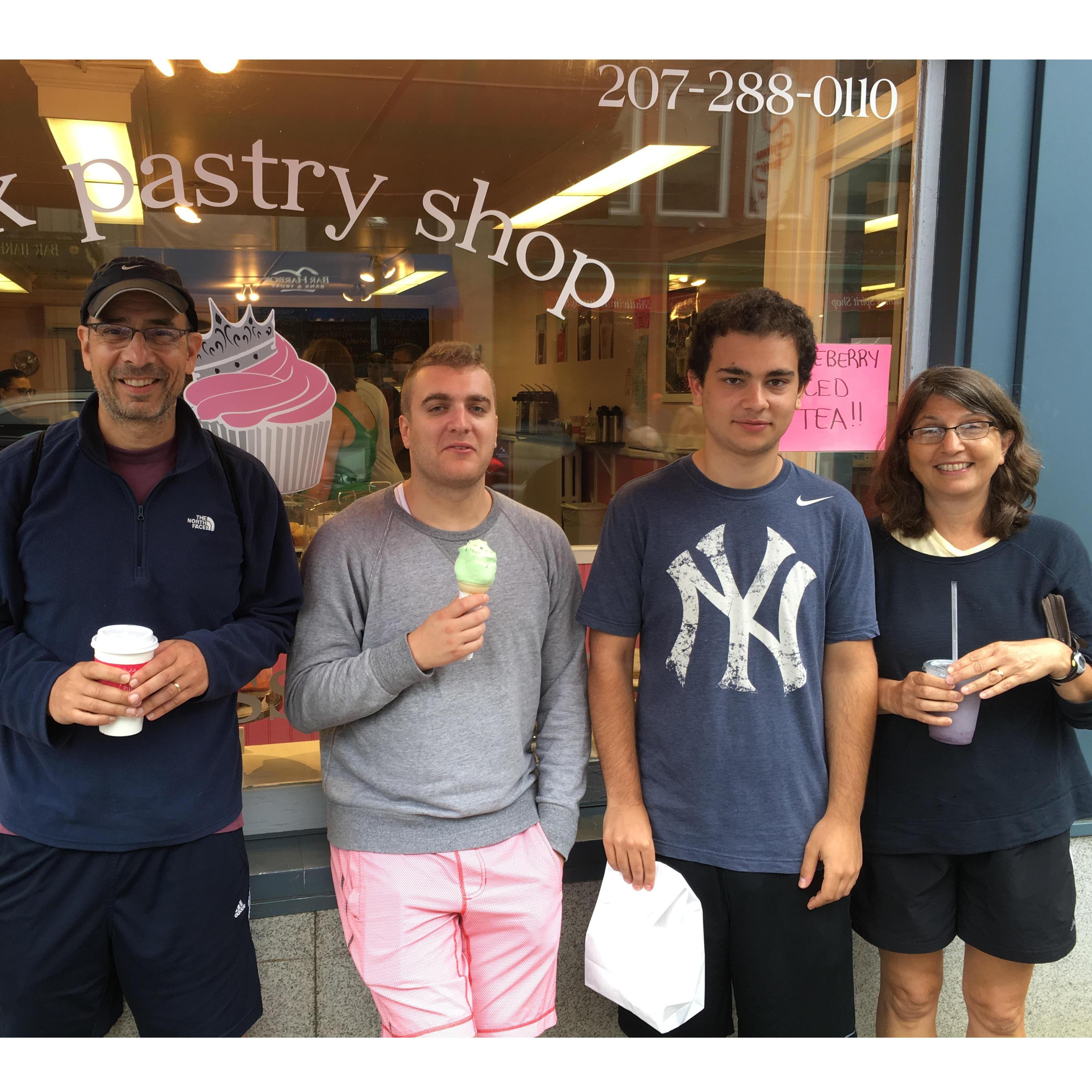 Family trip, Maine 2017