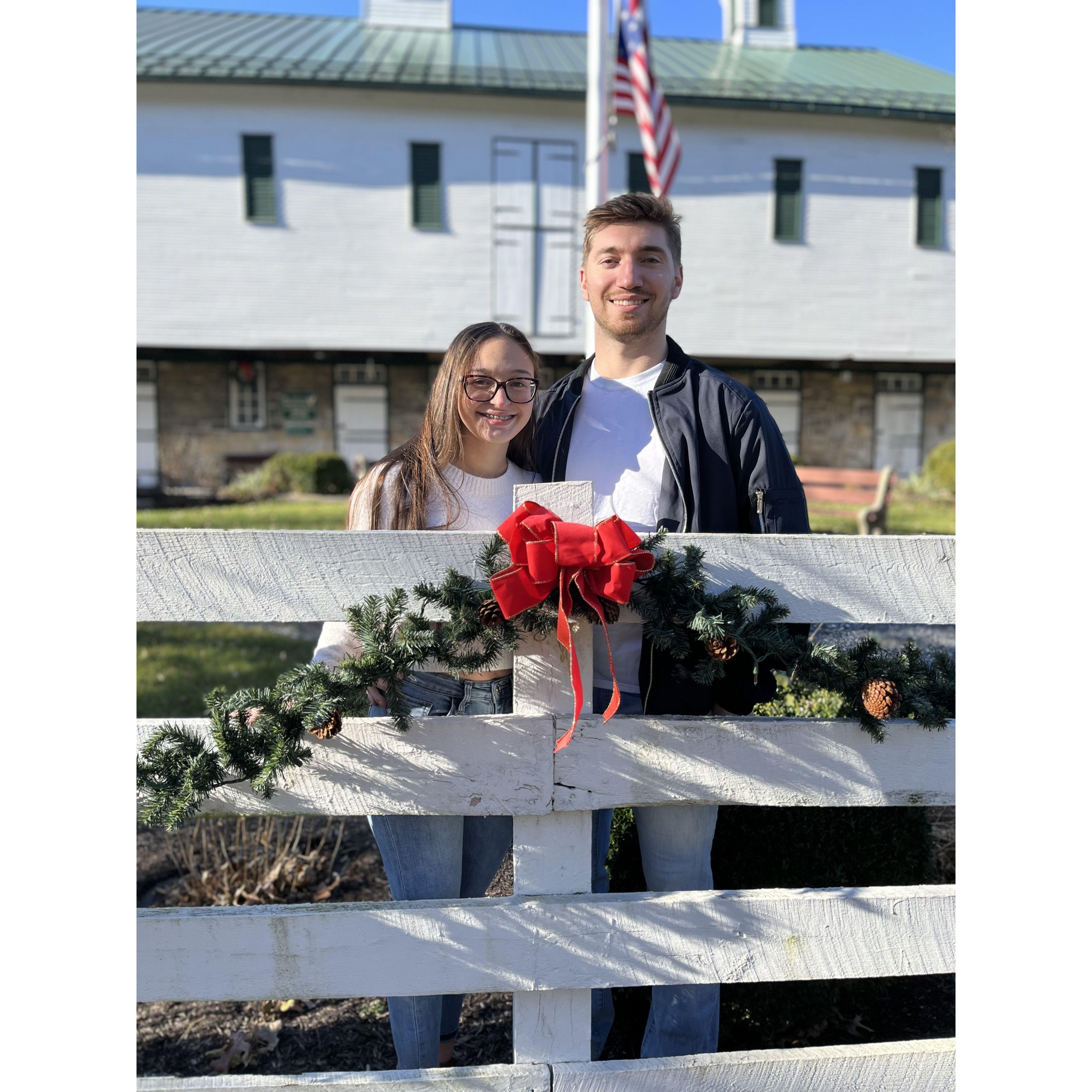 The first of our couple's photoshoots.
Fall 2021