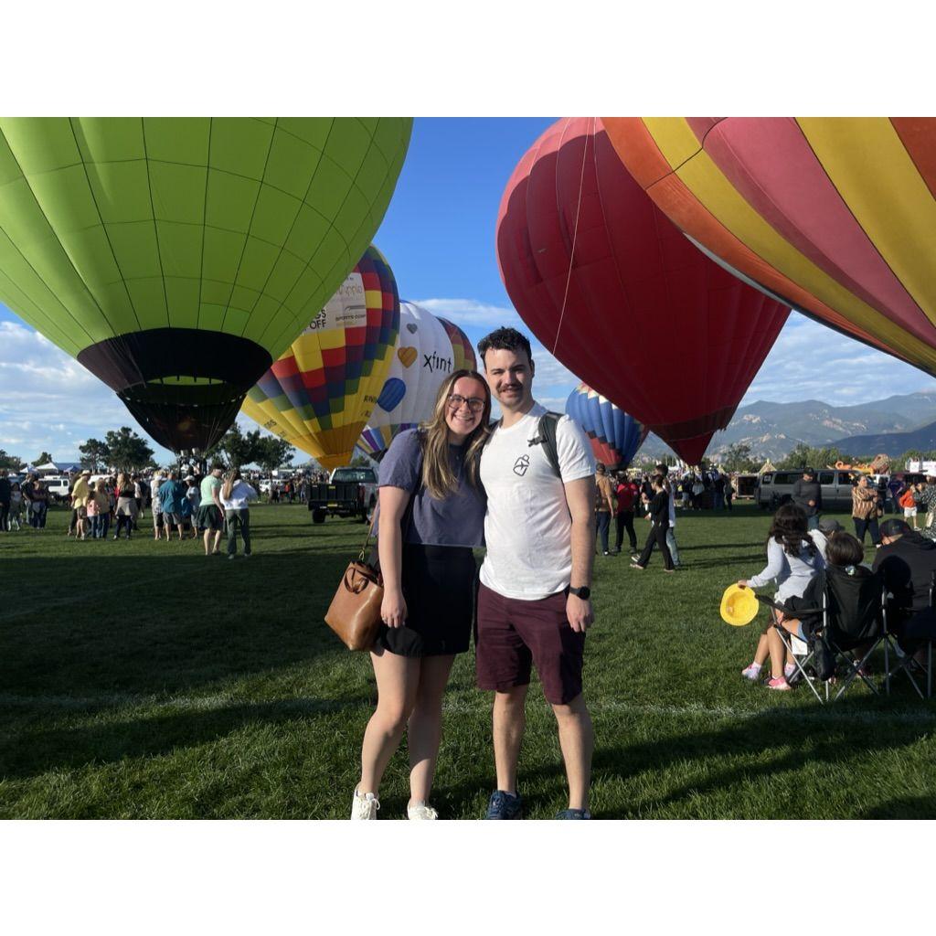 Colorado hot air balloon festival