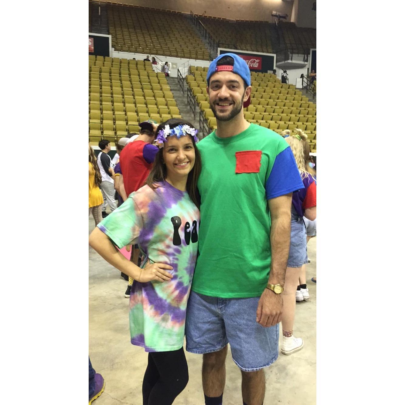 Hunter's fraternity wins stepshow and never lets Desiree live it down.