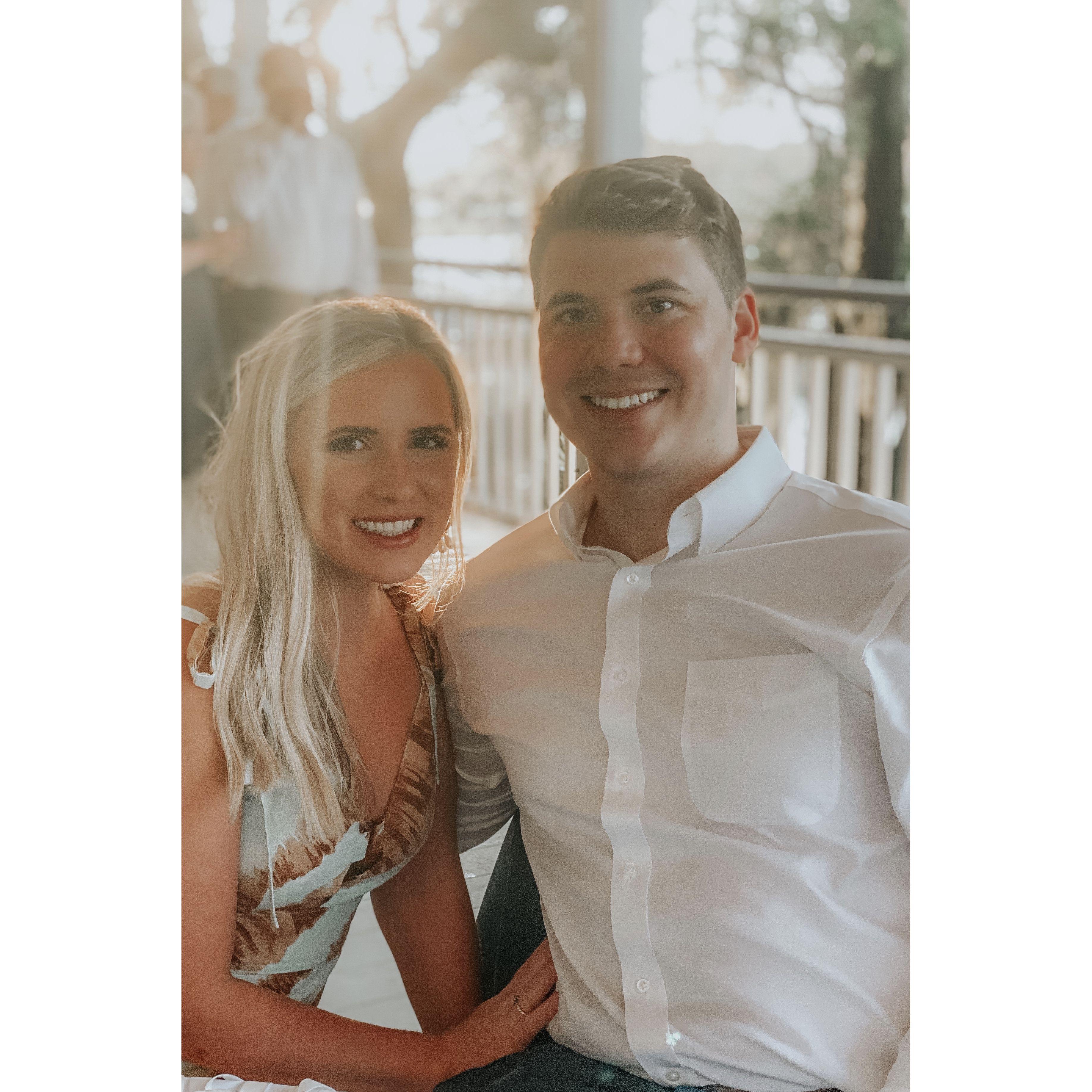 June 2020: The Reed's wedding in Charleston