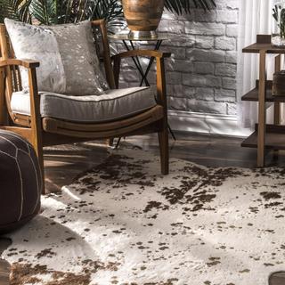 Iraida Faux Cowhide Rug