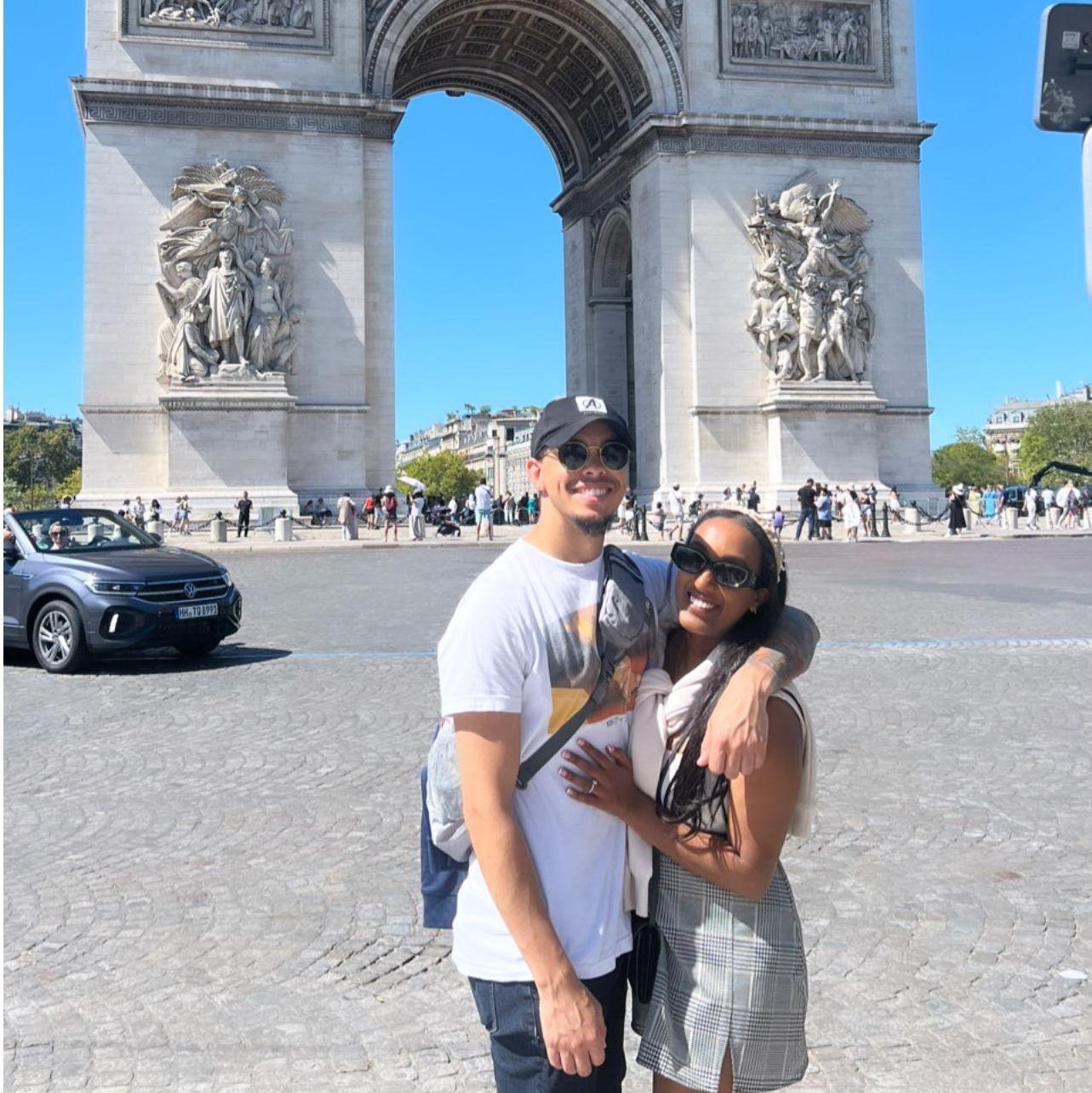 Exploring Paris.