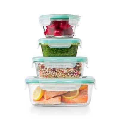 OXO Good Grips® Smart Seal 12-Piece Container Set in Clear/Blue