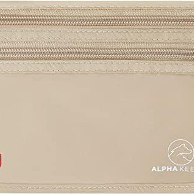 Money Belt for Travel - RFID Slim Passport Holder Travel Pouch to Protect Your Important Papers and Money - Soft Innovative Rip-Stop Fabric, Secure and Water Resistant
