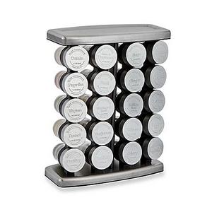 Olde Thompson 20 Jar Traditional Spice Rack