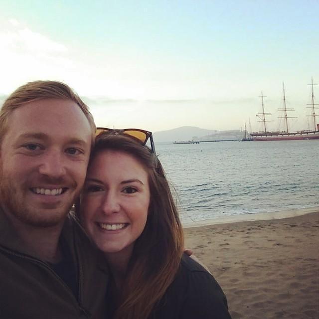 Taylor and Moriah's first trip together - he surprised her with a birthday trip to San Francisco!