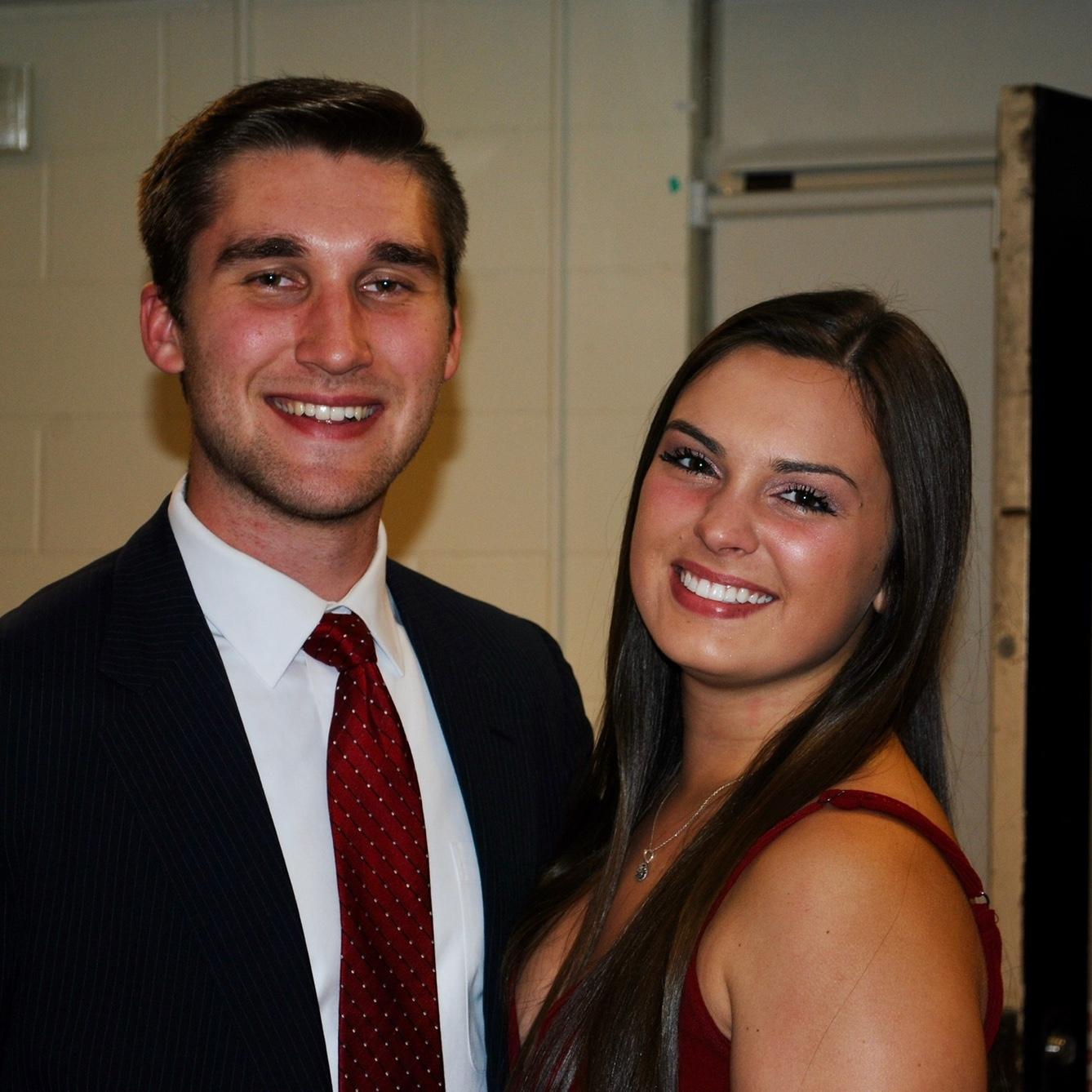 Duncan and Ashleigh regularly attended our fraternity (Fiji) and sorority (Delta Gamma) date parties and formals