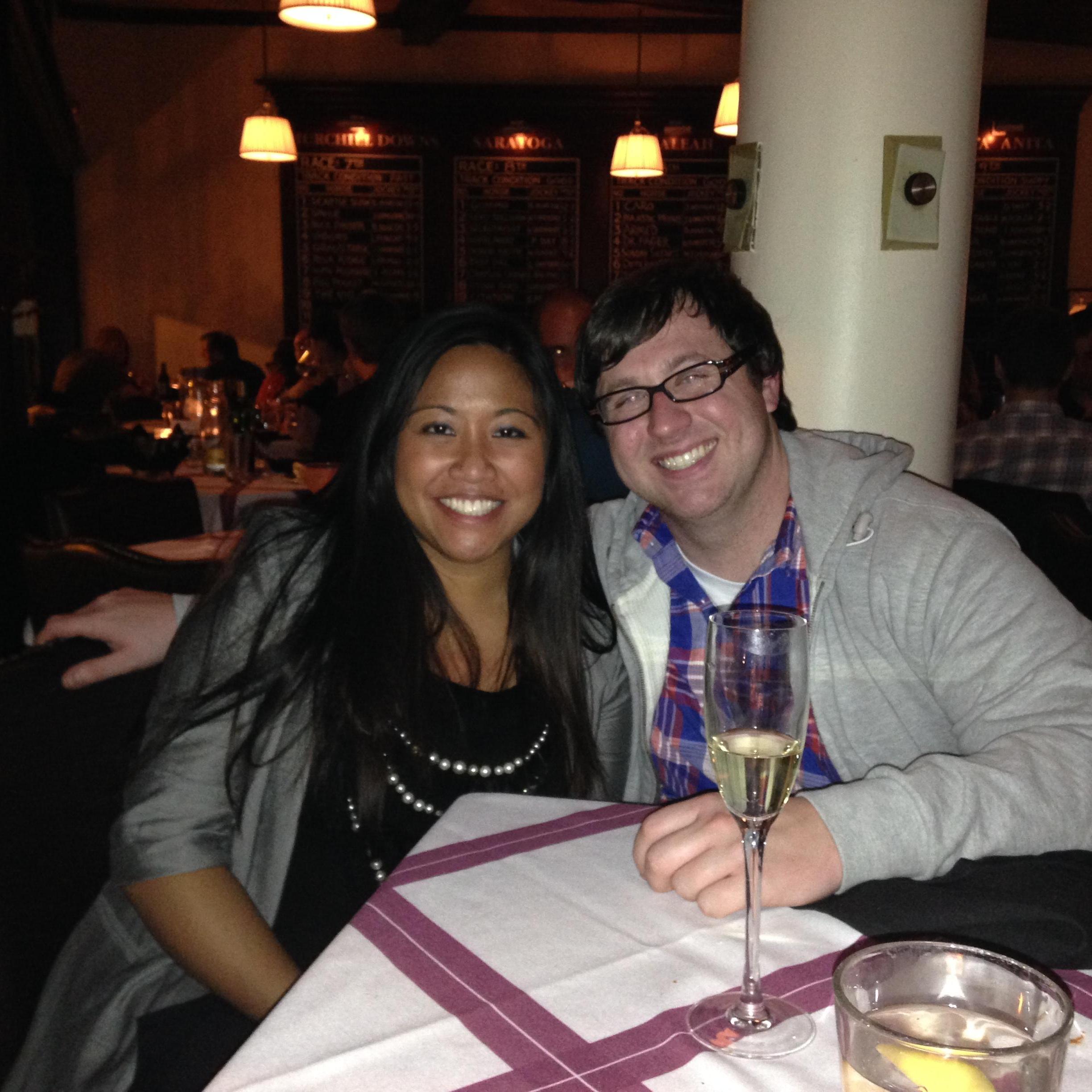 Double date with Sam and Angie Cerniliga at Tavern on Rush - Fall 2013
