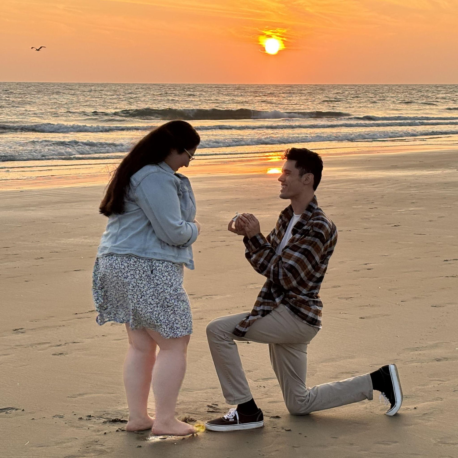 After 9 years, Kyle proposed!