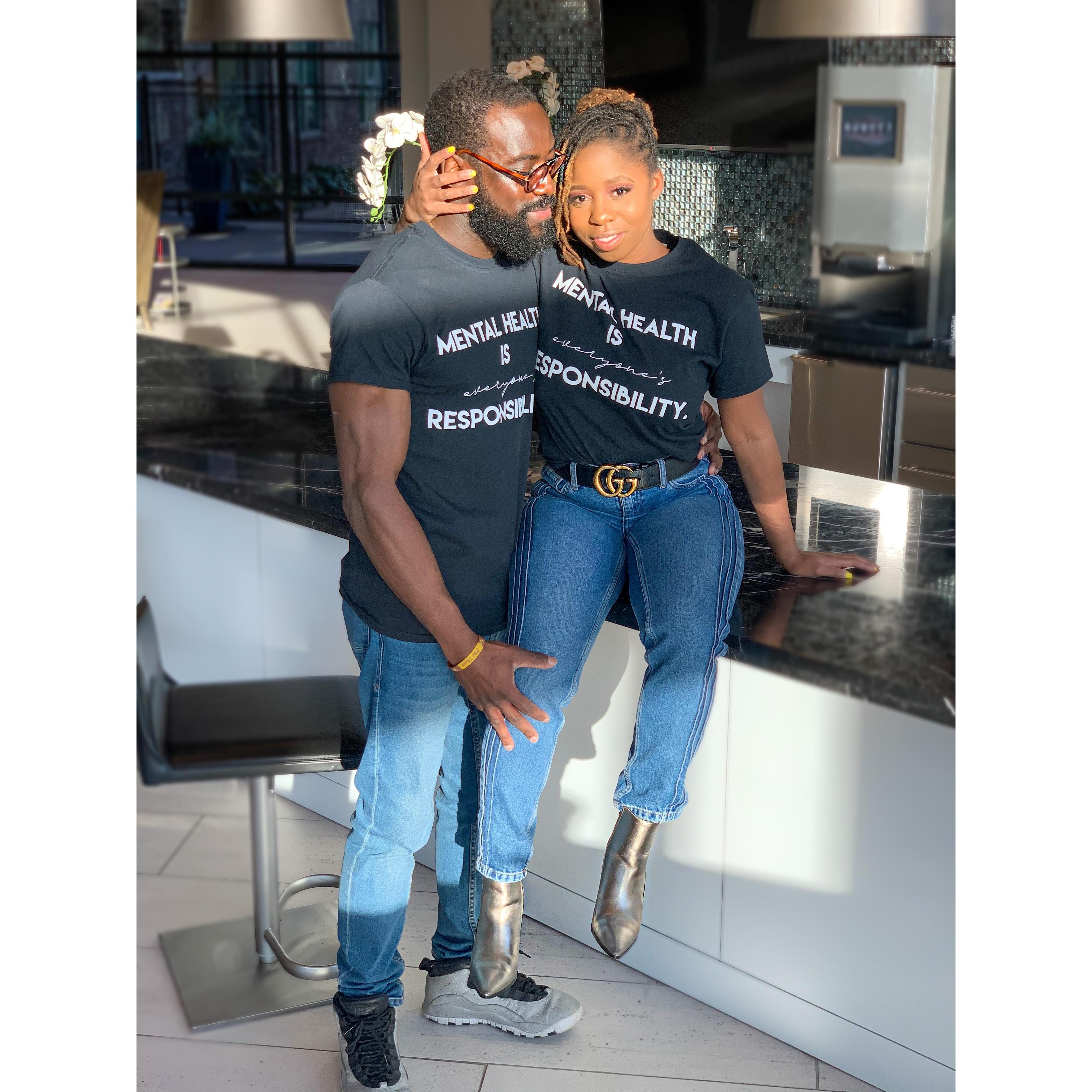 Kofi always supports Kemishia, in her business.