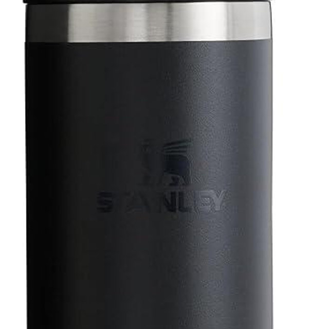 Stanley Everyday Can Cooler Cup 10 oz Slim | Beer, Seltzers, Soda, and Energy Drinks | Doubles as Tumbler | Insulated Stainless Steel Drink Holder | BPA-Free | Matte Black