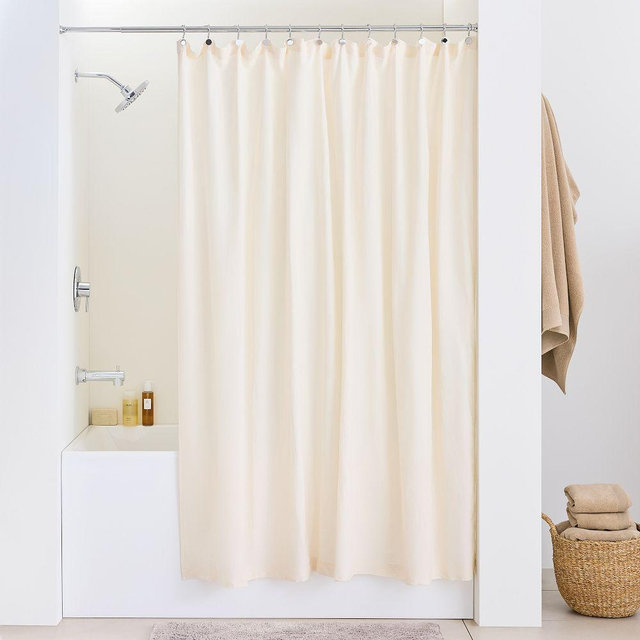 European Linen Shower Curtain