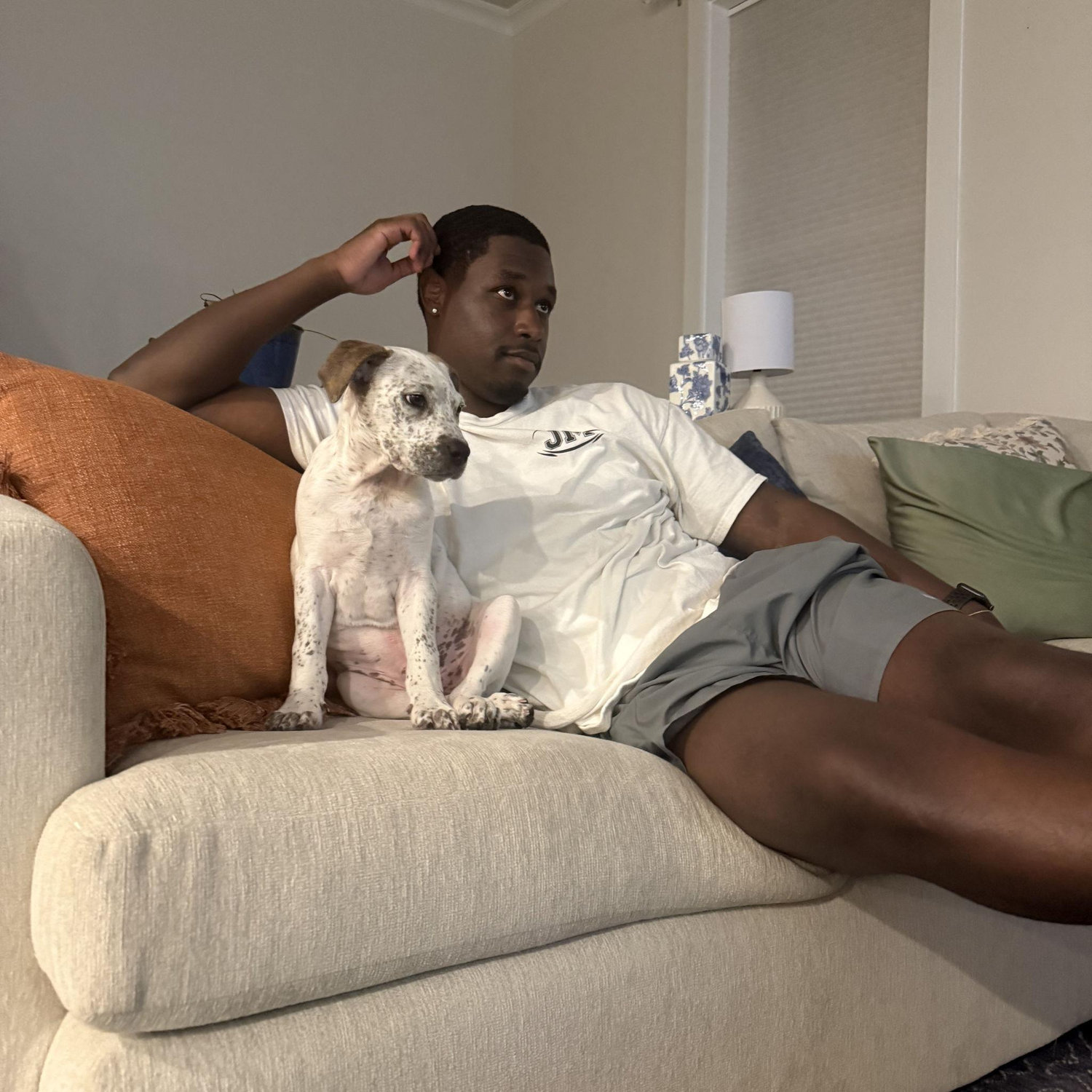 Lontae became a dog person.