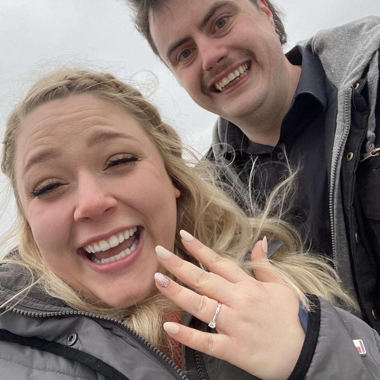 January 13th, 2023. (Friday the 13th!)👻 The day when Eugene purposed ❤️