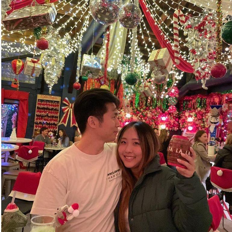 Our 5th year celebrating holiday season together (and with friends with Santa Barbara)