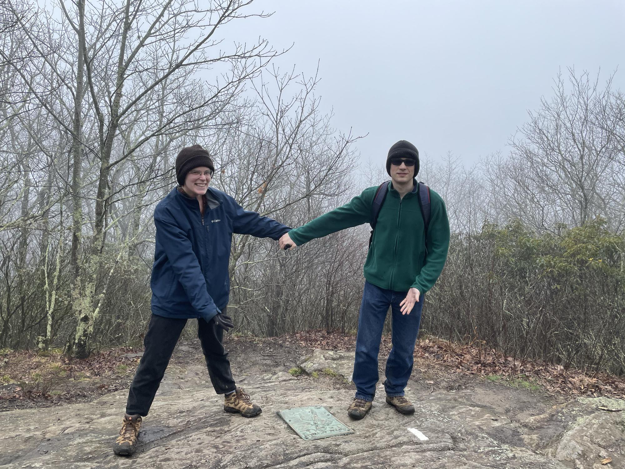 Terminus of the Appalachian trail in Georgia.