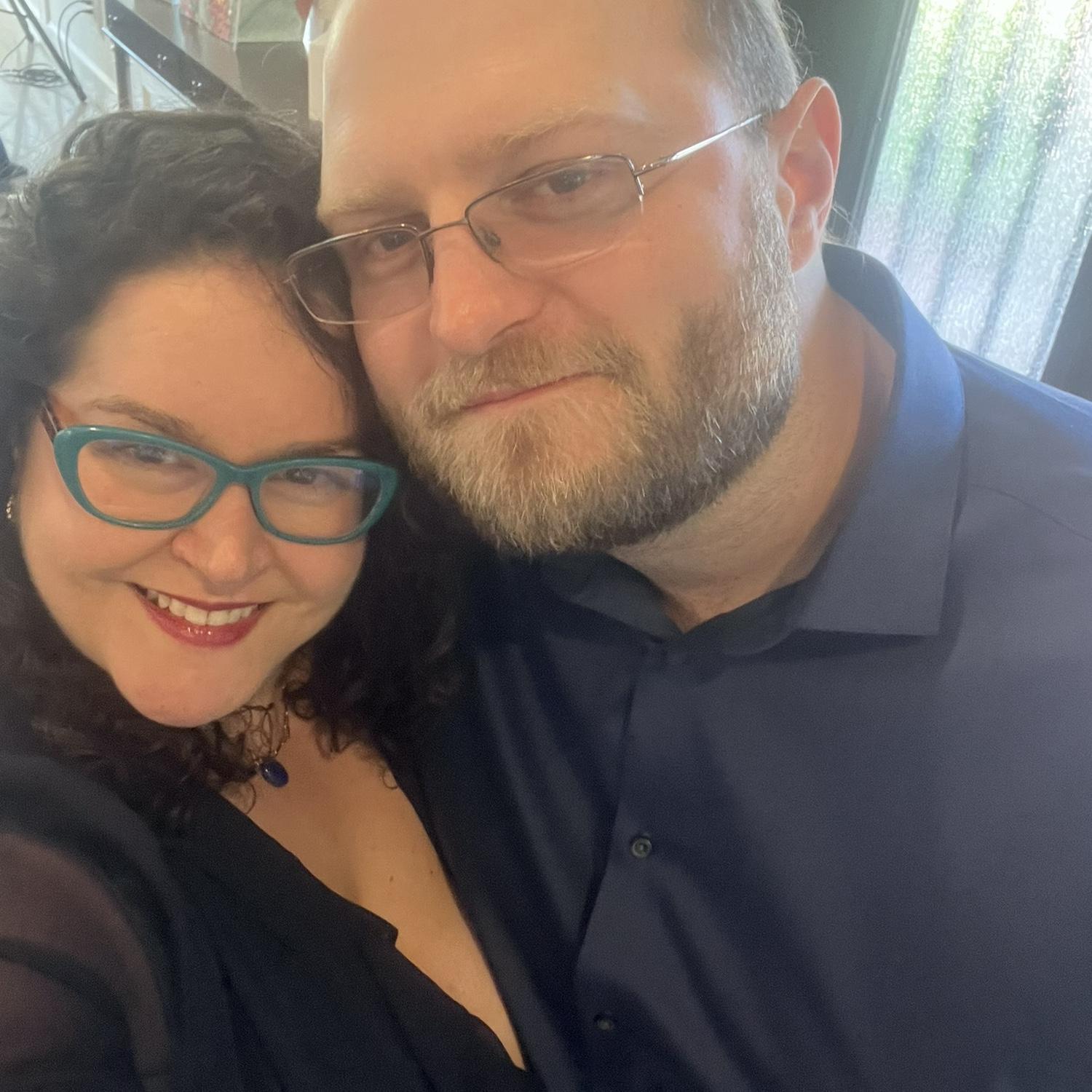 We dressed up nicely for a friends wedding
