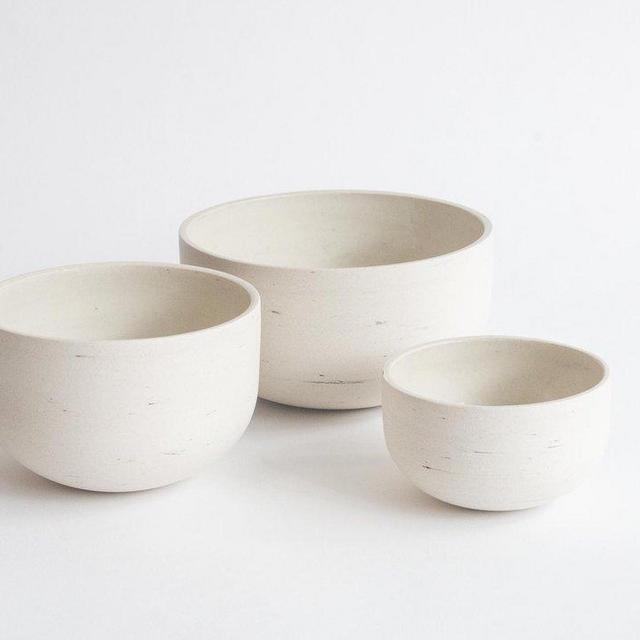 Luke Eastop Crucible Three Piece Set Recycled White