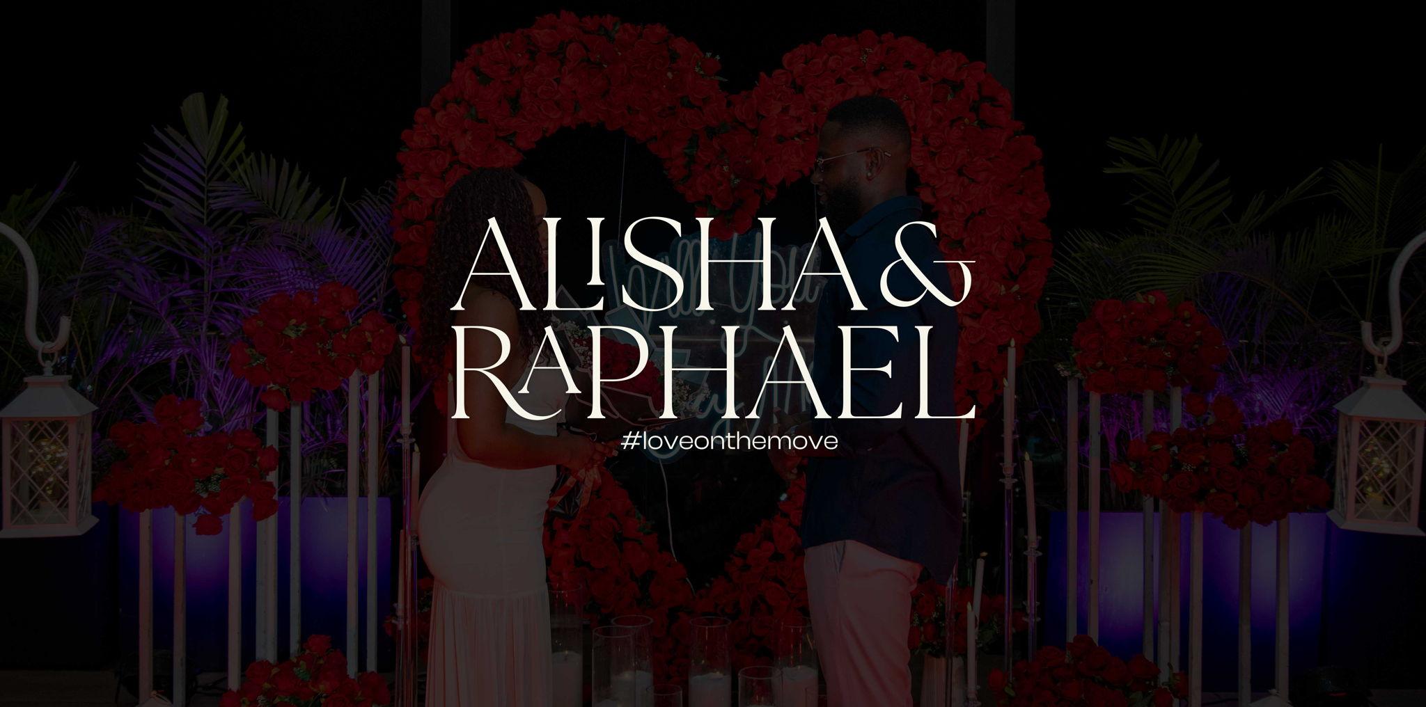 The Wedding Website of Alisha Diggs and Raphael Akomprah