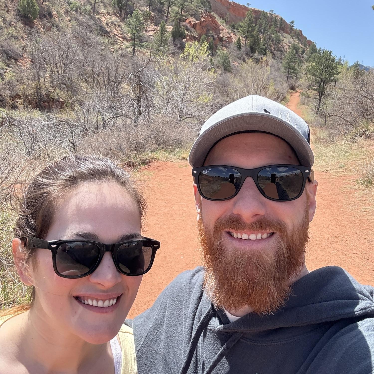 Our very first selfie together.