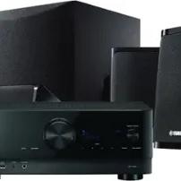 Yamaha - YHT-5960 Premium All-in-One Home Theater System with 8K HDMI and Wi-Fi - Black