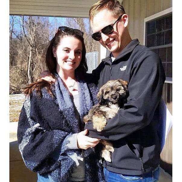 The day we adopted our pride and joy.  <3