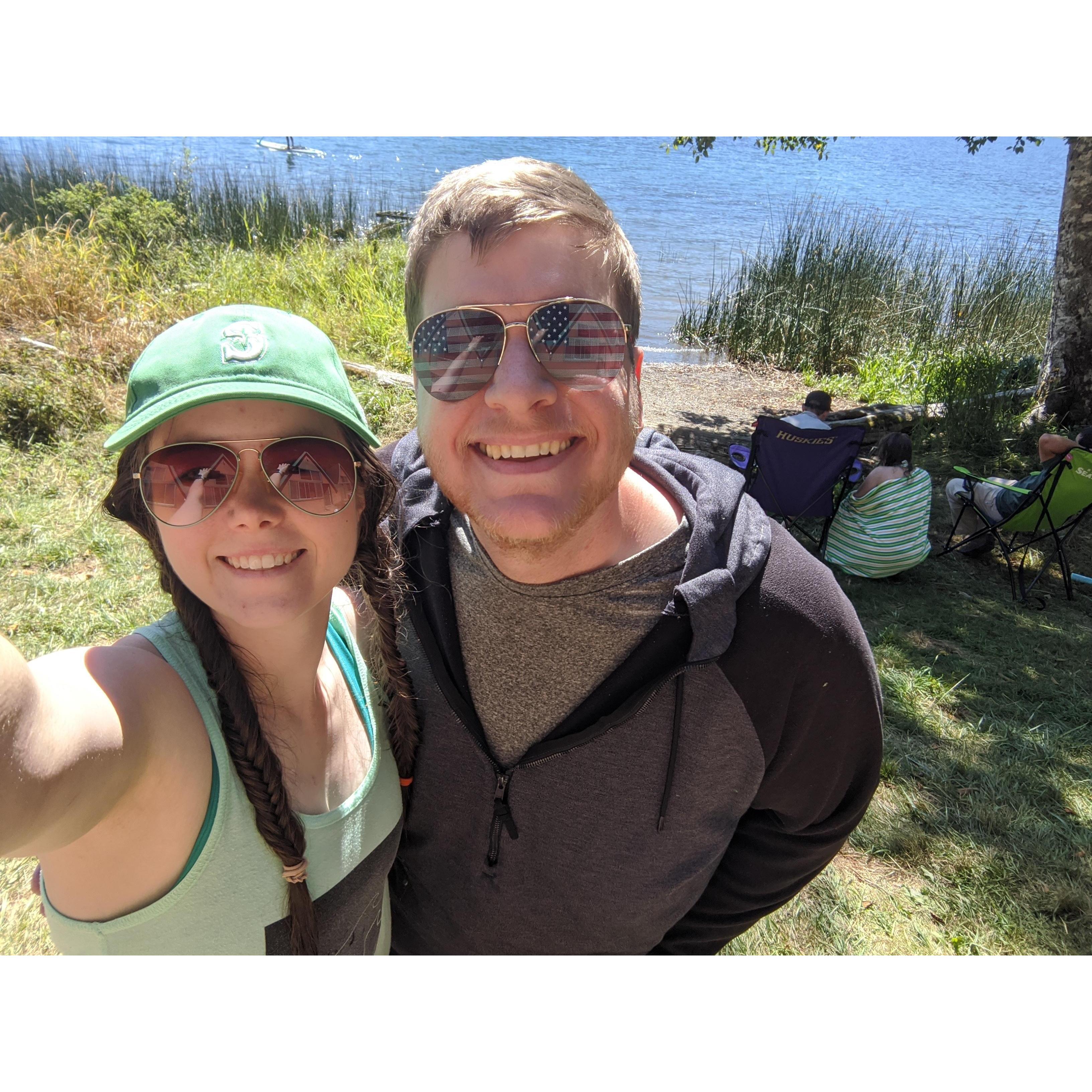 Lake Crescent, August 2020